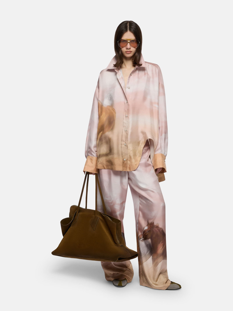 THE ATTICO PINK SHADES LONG PANT outlook
