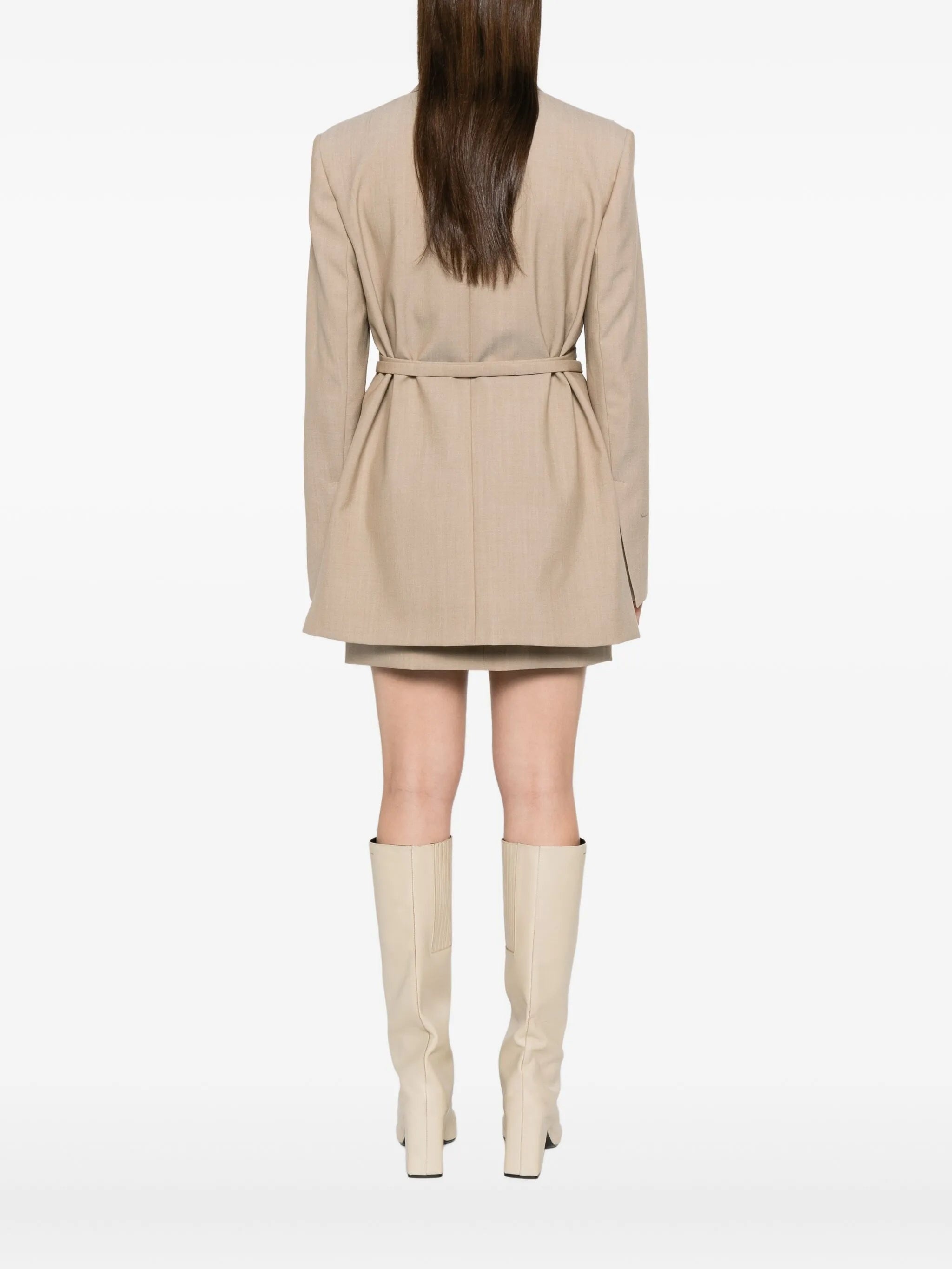 Sportmax Belted Blazer - 4
