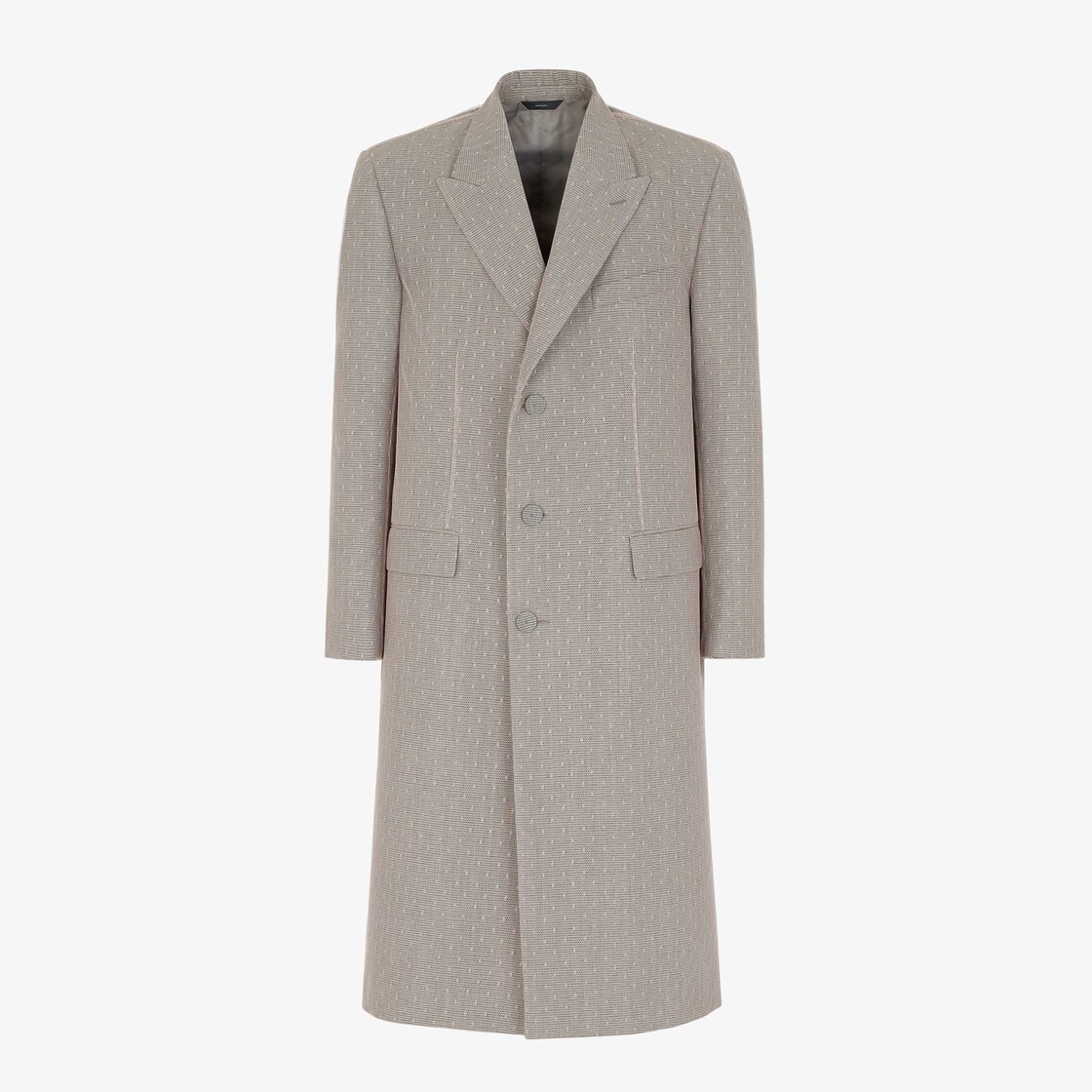 Dove gray wool coat - 1