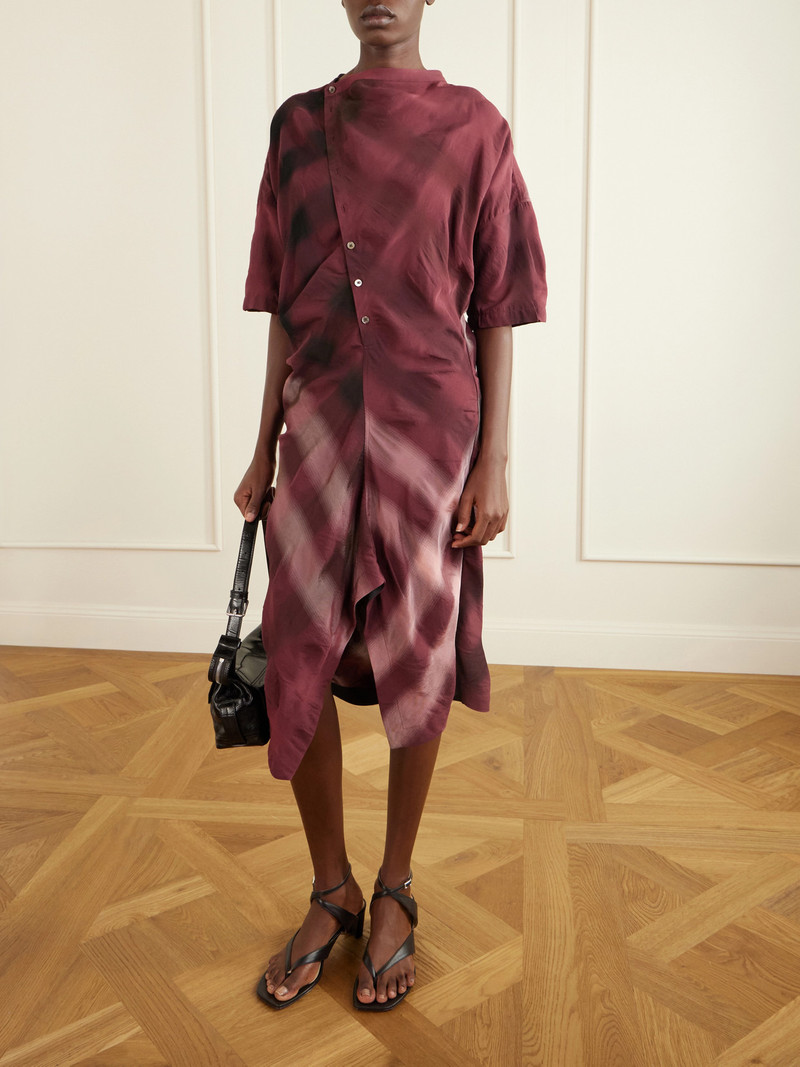 Lemaire Printed Jersey Midi Shirt Dress outlook