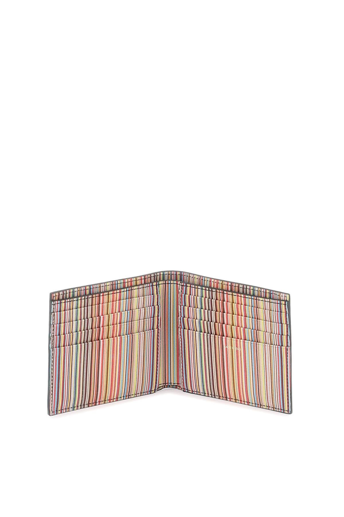 Signature Stripe Bifold Wallet - 2