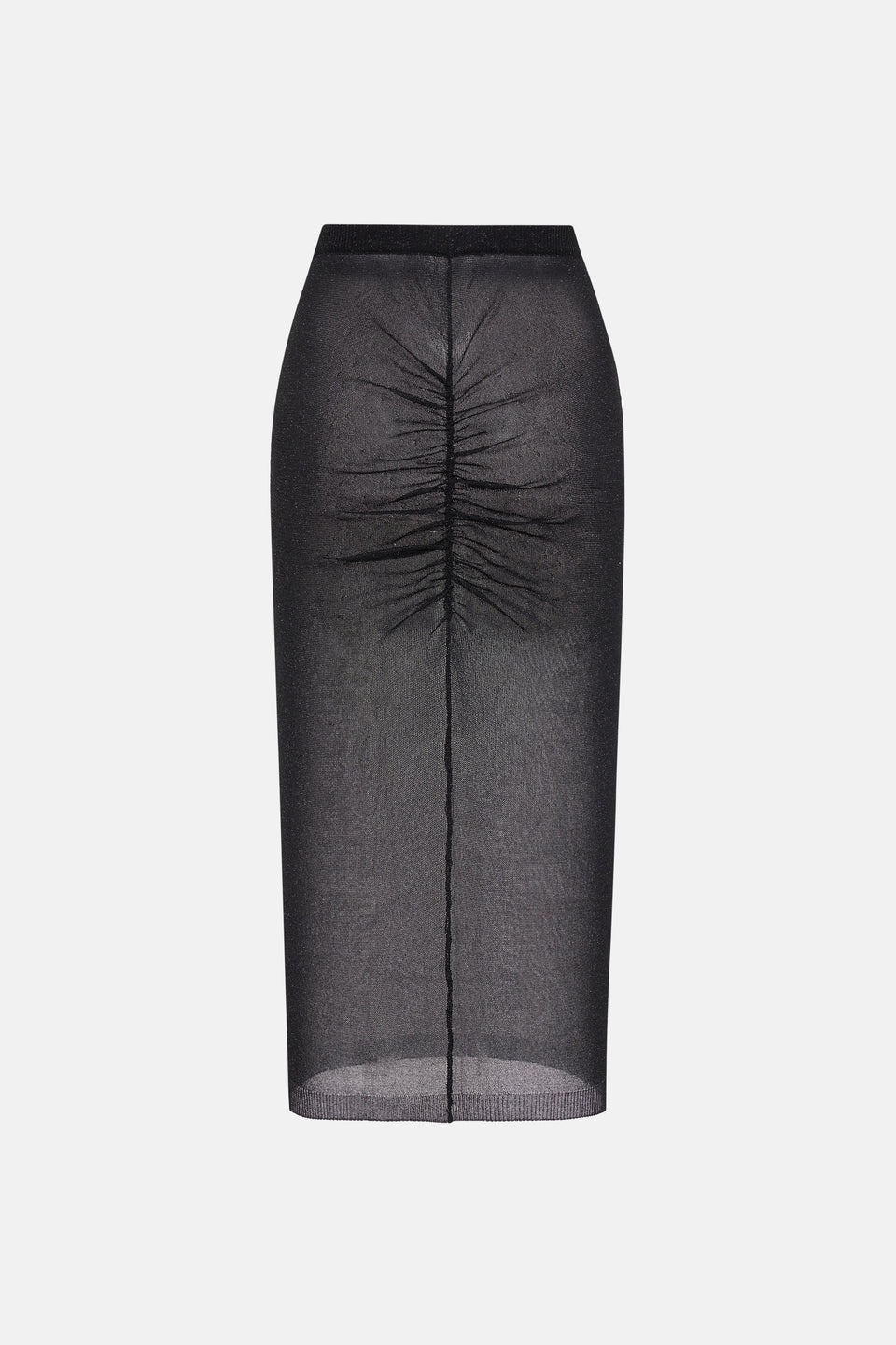 LUREX KNIT MIDI SKIRT - 2