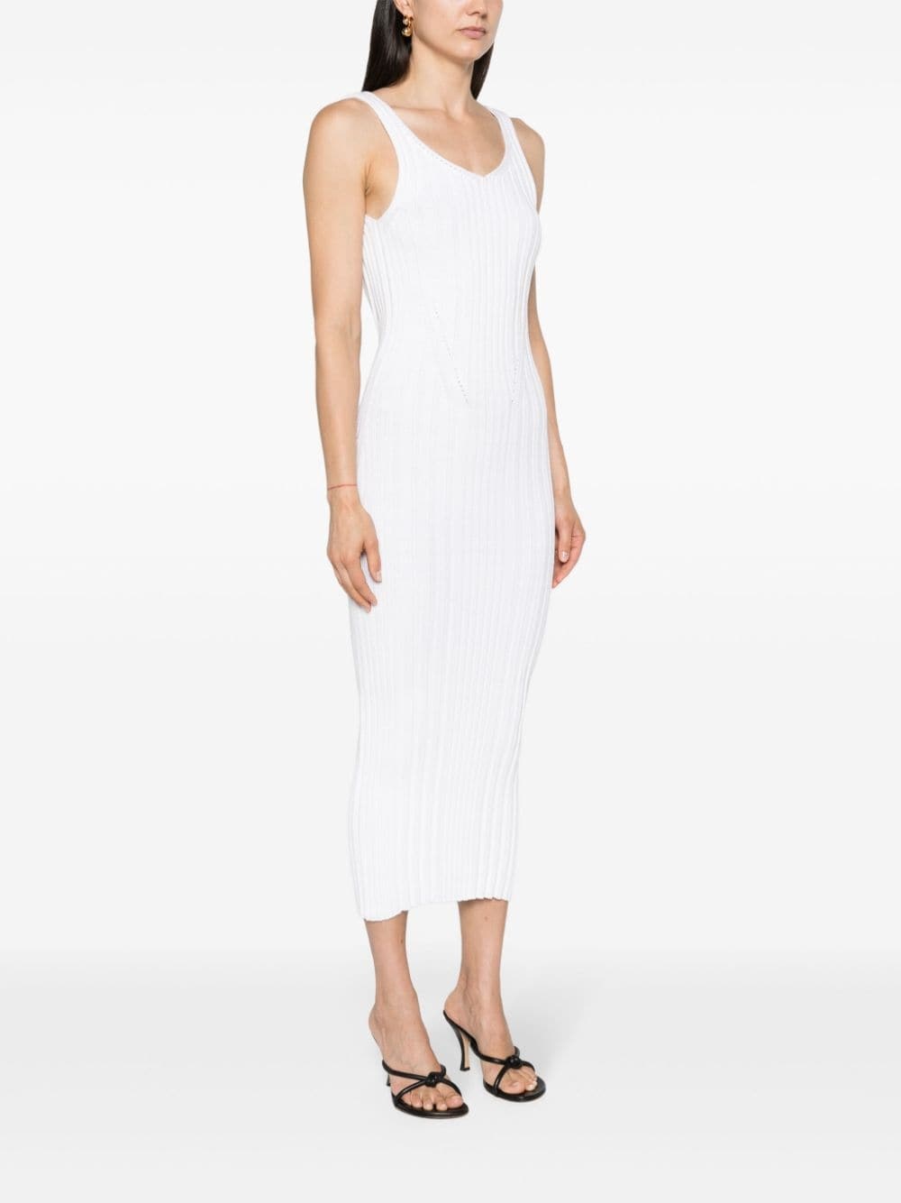 Ottilie ribbed-knit dress - 3