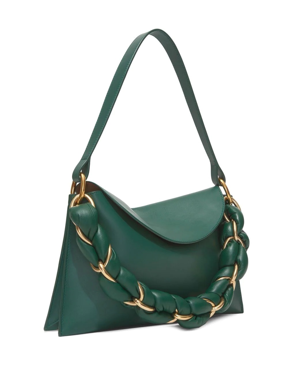 twisted chain shoulder bag - 4