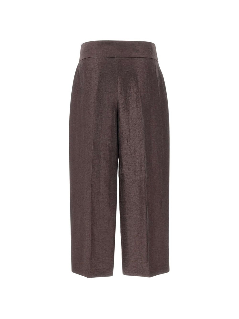 pleated-design trousers 3