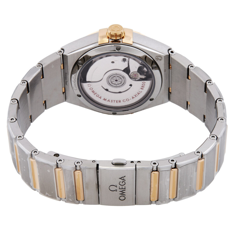 Pre-owned Omega Constellation Automatic Diamond Champagne Dial Ladies Watch 131.20.36.20.58.001 - 3