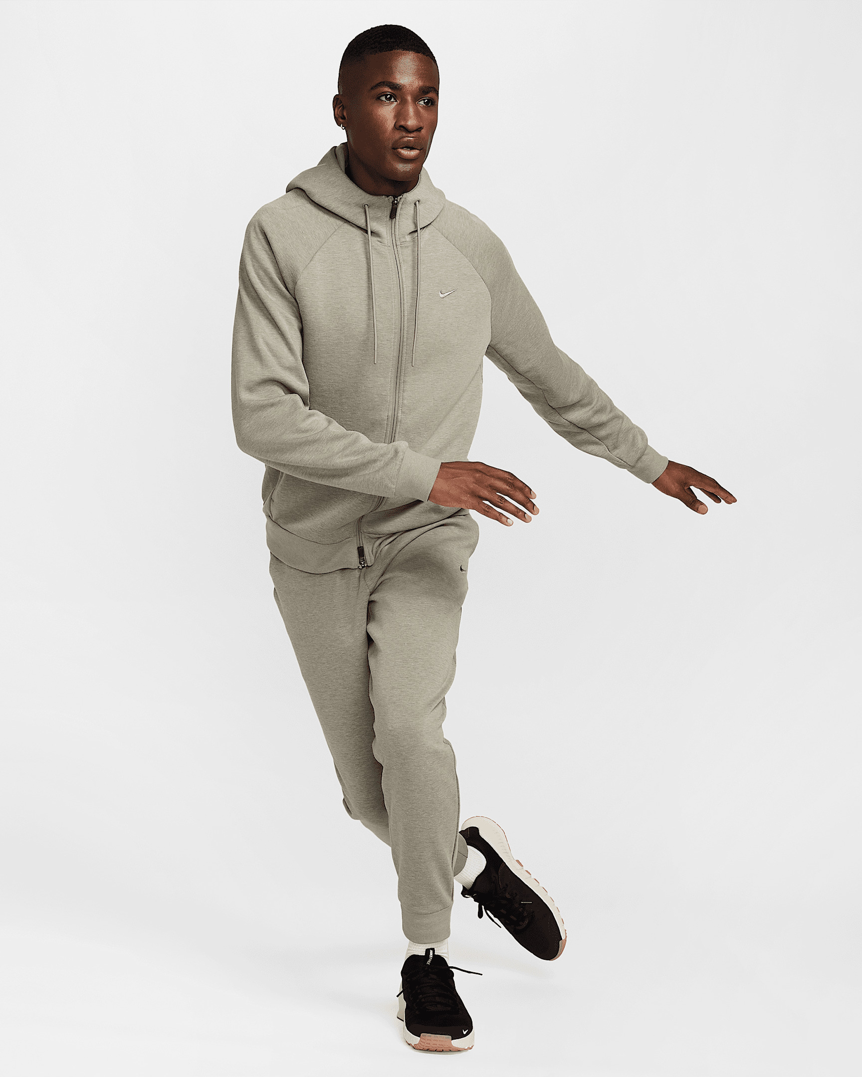 Nike Primary Fleece Men's Dri-FIT UV Full-Zip Performance Hoodie - 9