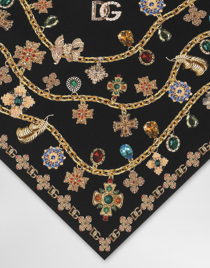 Dolce & Gabbana Silk twill stole outlook