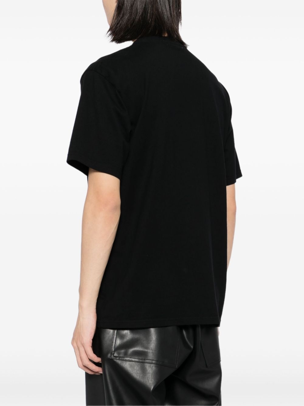 cherry-printed T-shirt - 4