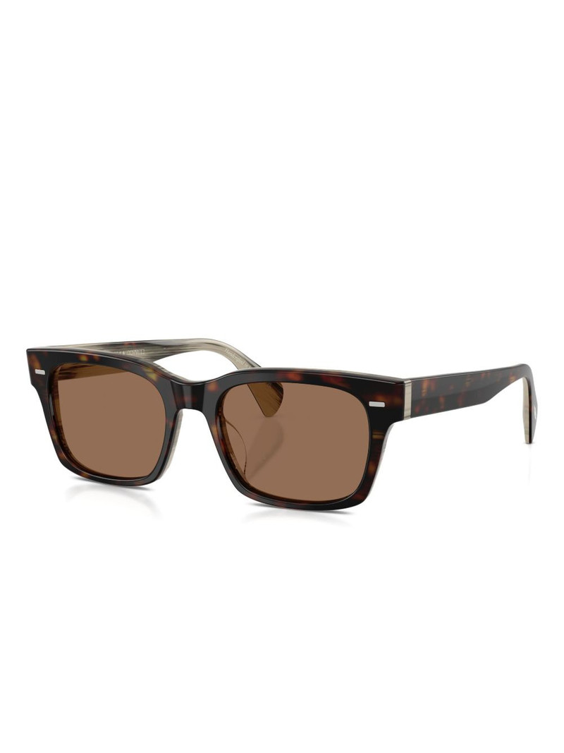 Oliver Peoples square-frame sunglasses outlook