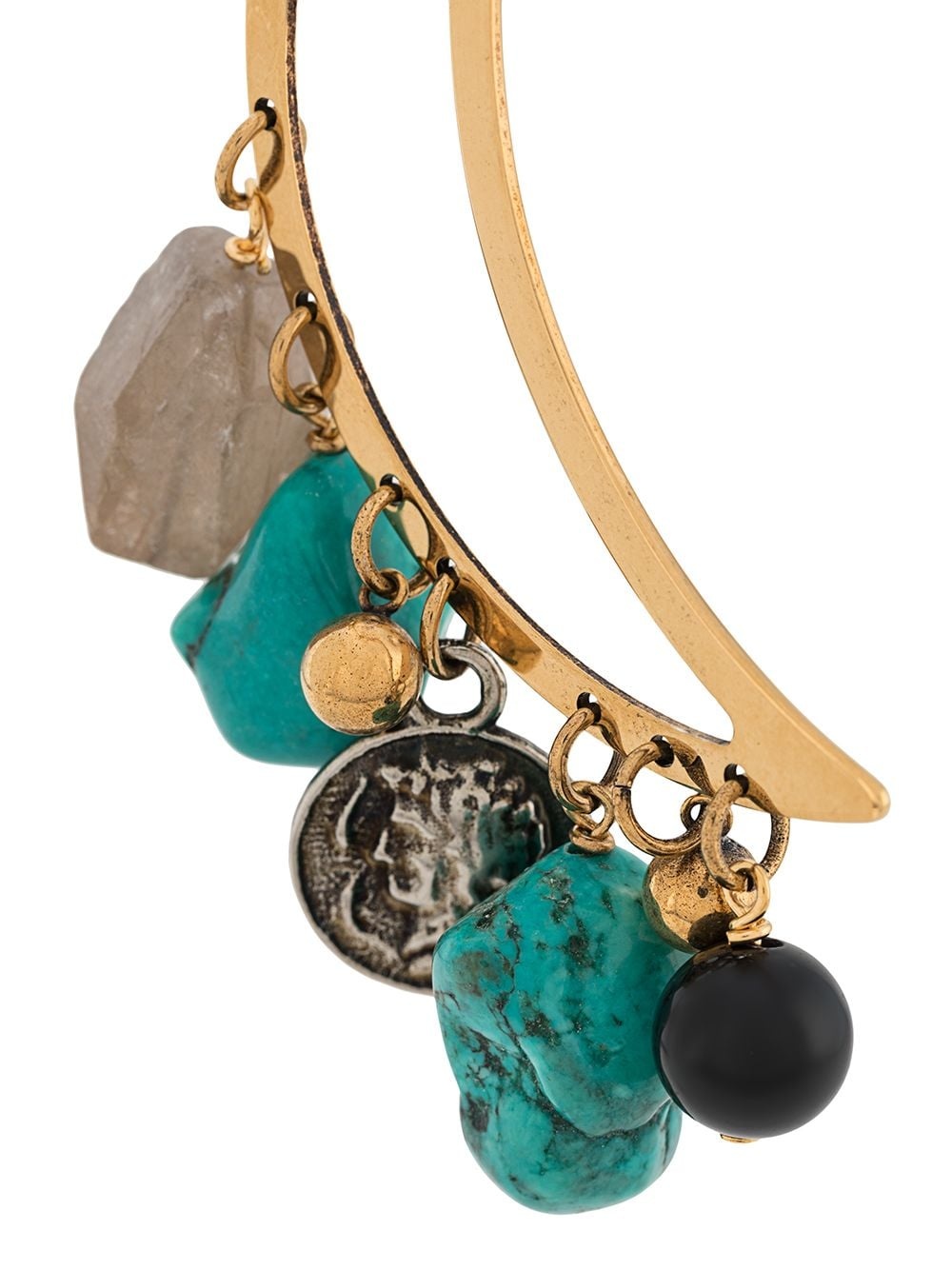 Luna pendant earrings - 4