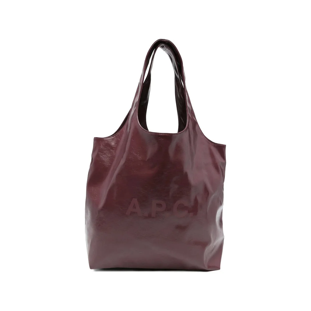 A.P.C. Red Tote Bags Men - 1