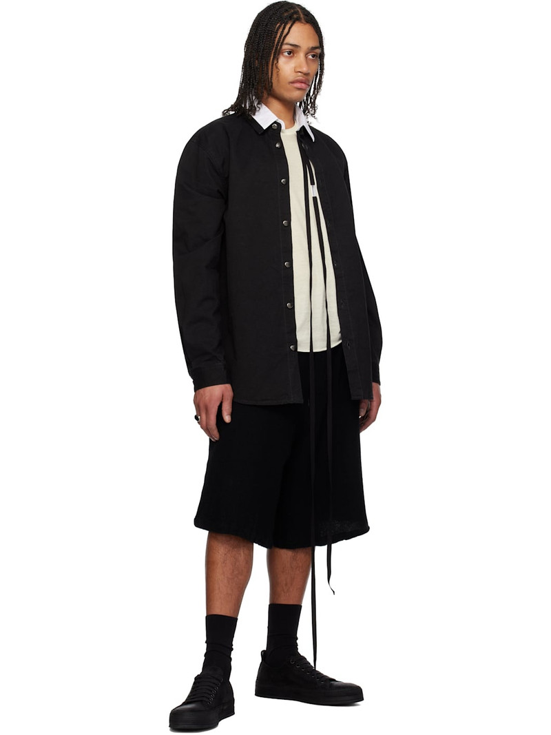 Ann Demeulemeester Black Nono Low-Top Sneakers outlook