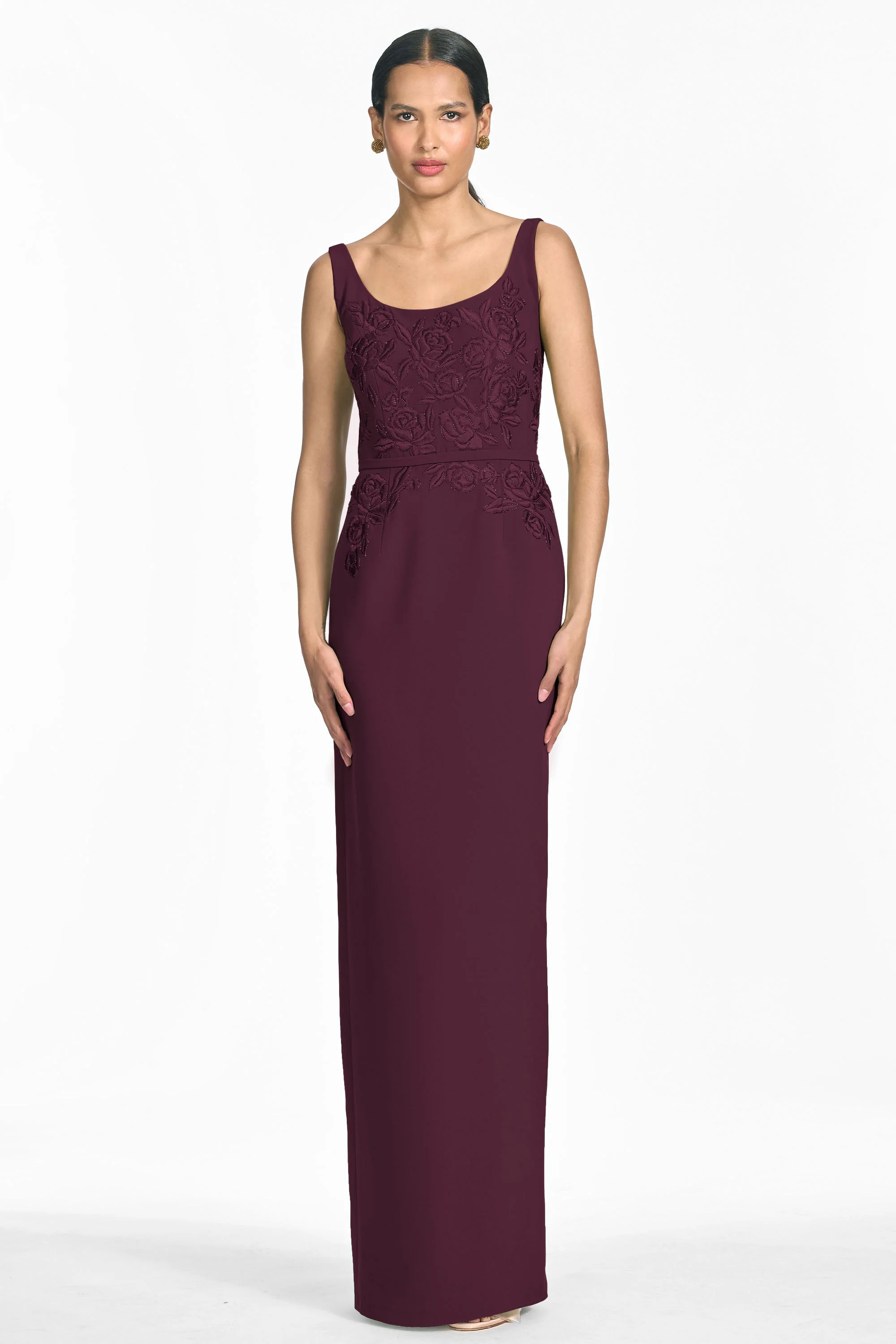 LANA REVERIE GOWN - MALBEC - 1