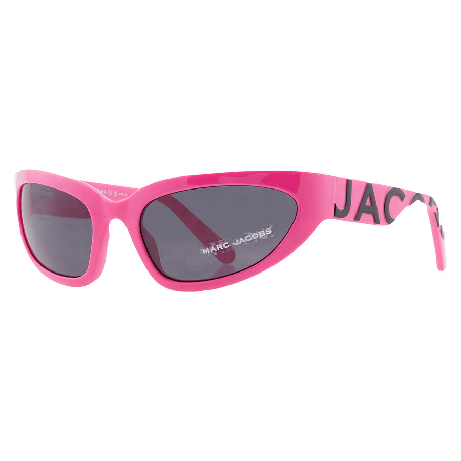 Marc Jacobs Grey Wrap Ladies Sunglasses MARC 738/S 0EWW/IR 61 - 2