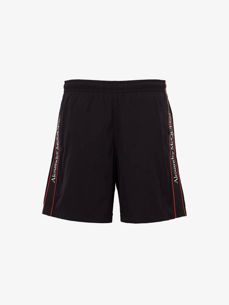 Men's Selvedge Swim 반바지 에 검정 - 1
