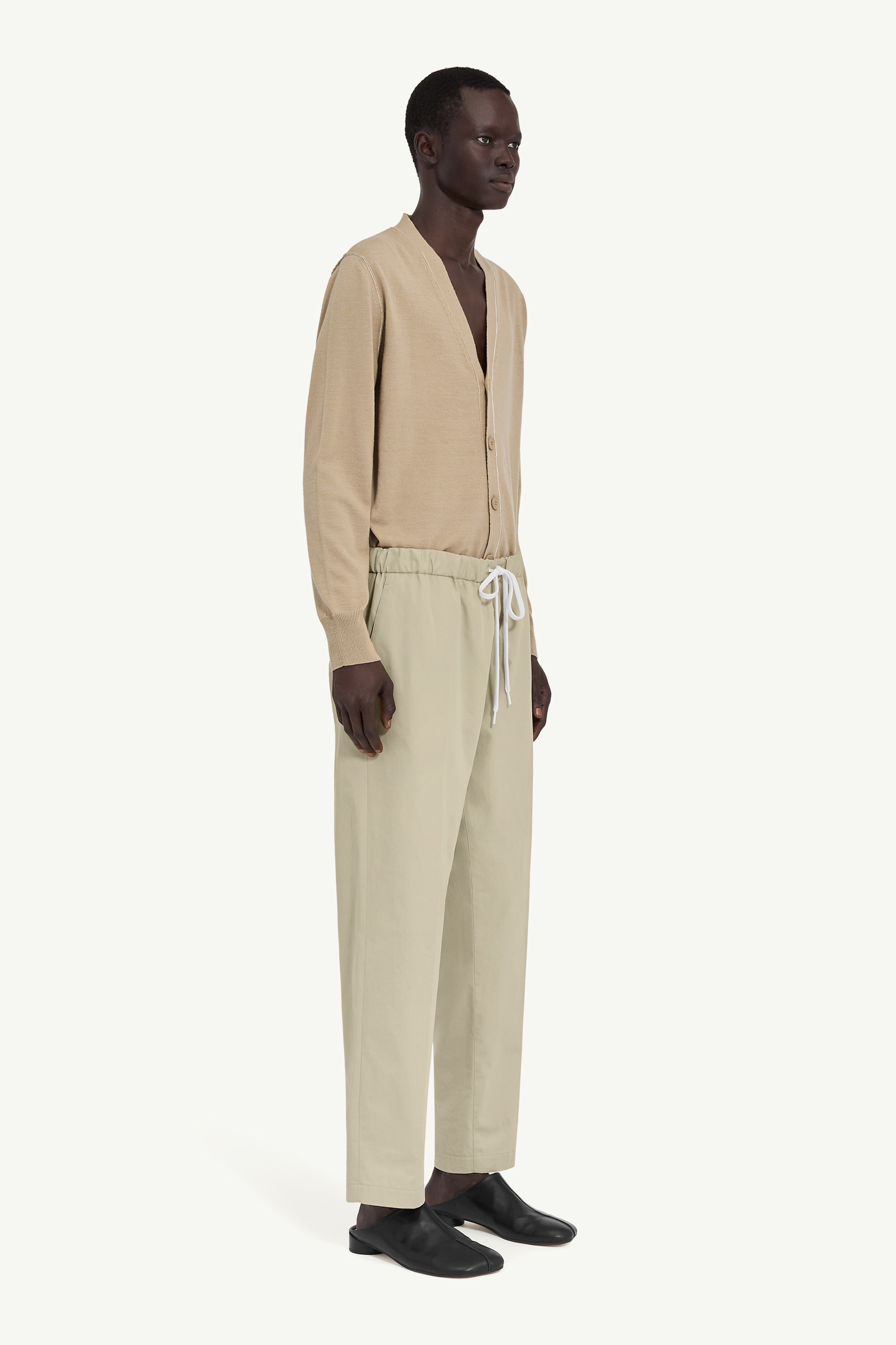 パンツ Mm6 Straight-Leg Trousers In Gabardine Shop MM6