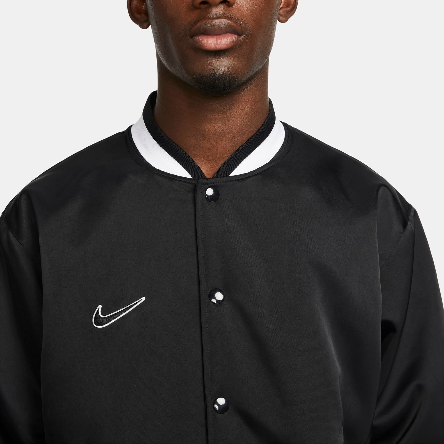Nike SB x MLB Varsity Skate Jacket 'Black' DQ6279-010 - 3
