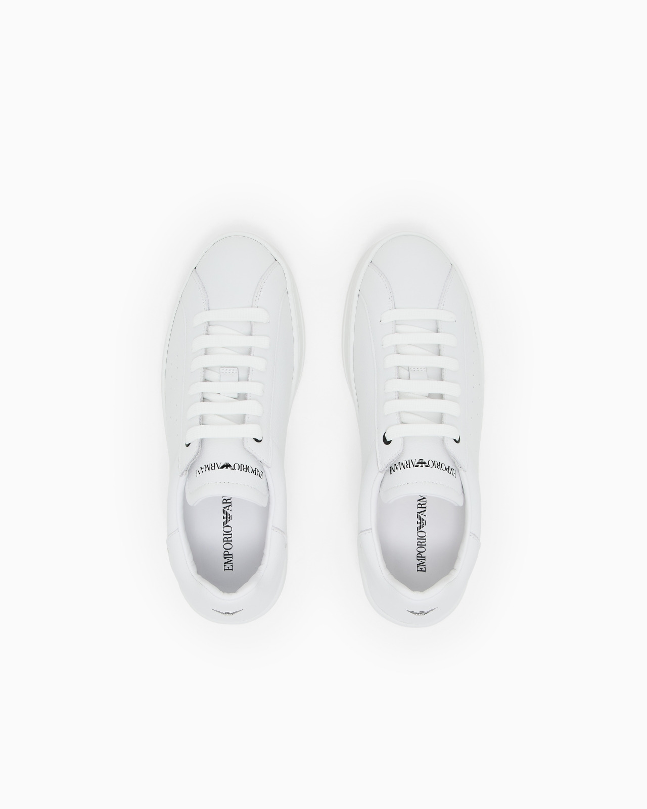 LEATHER SNEAKERS WITH LOGO - 3