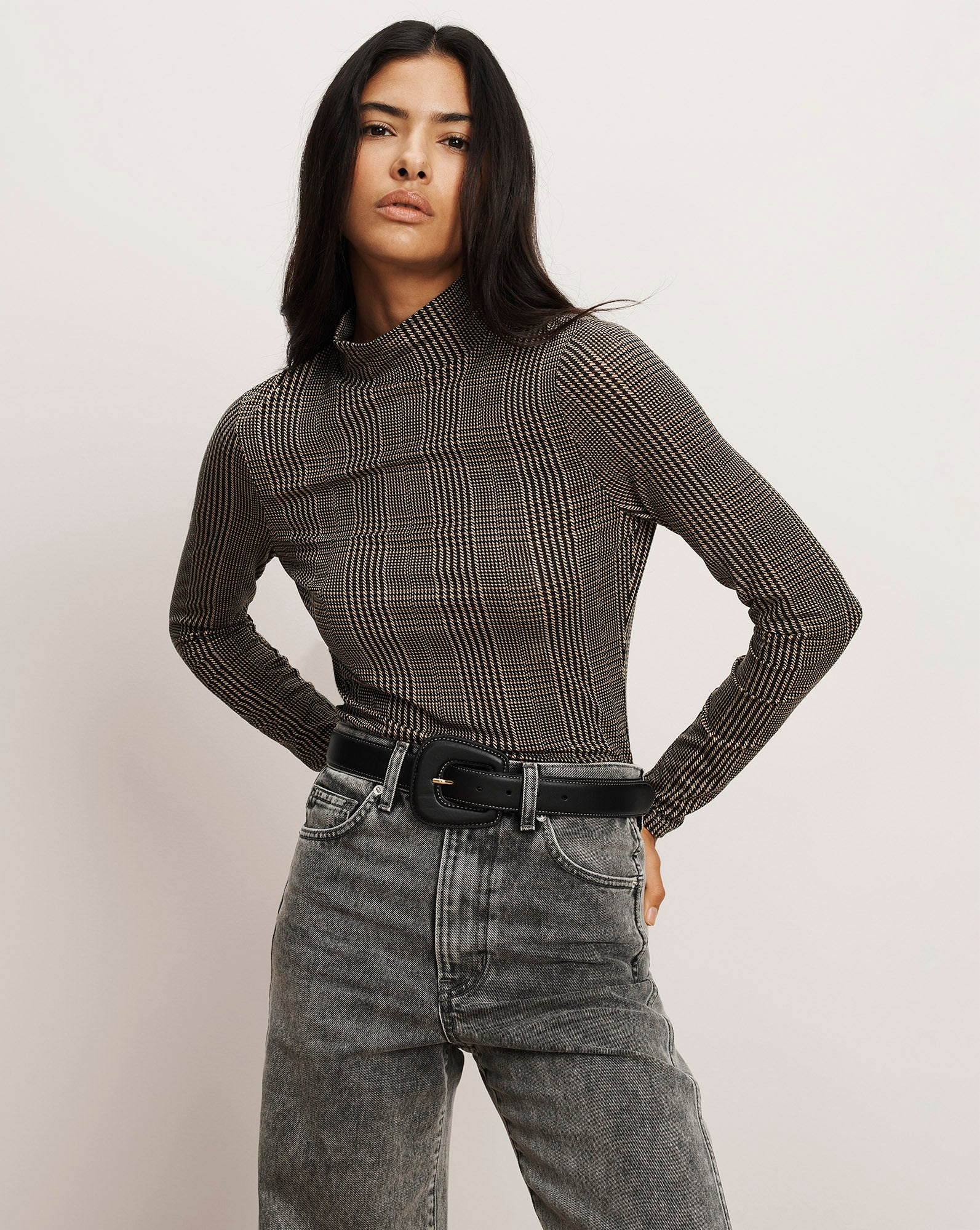 NATE MOCK-NECK TOP - 2