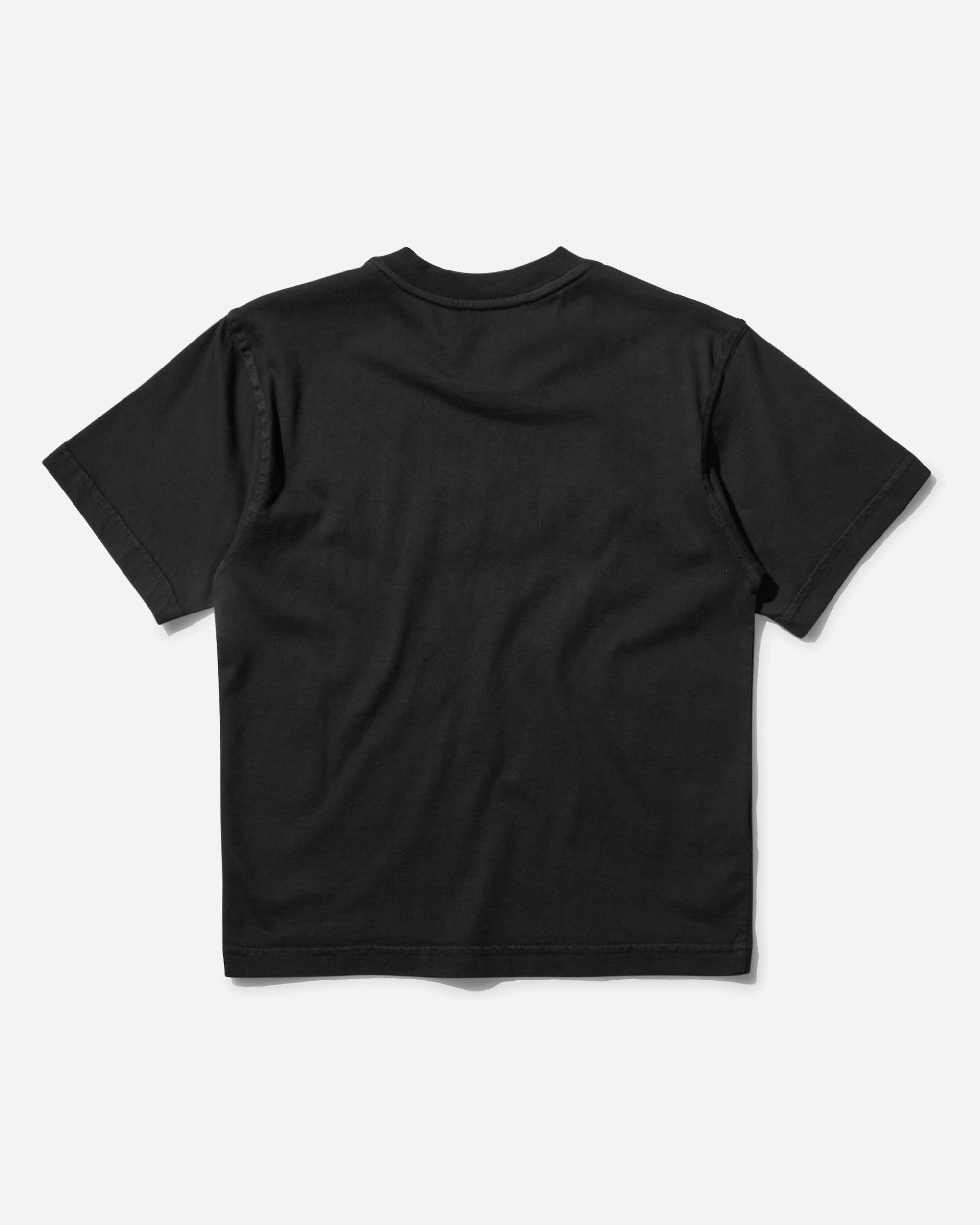 Women's Fitted Puffy Logo T-Shirt Black Wash - 2