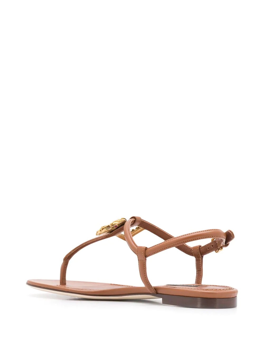 D&G Baroque plaque sandals - 3