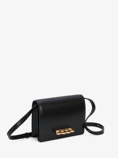 Alexander McQueen The Four Ring in Black outlook