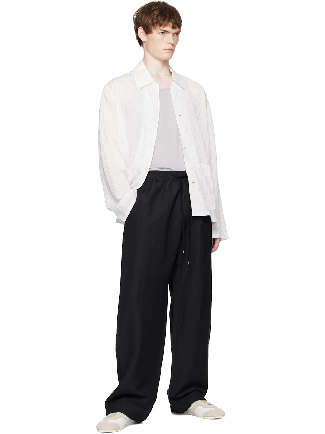 Navy Sonny Trousers - 4