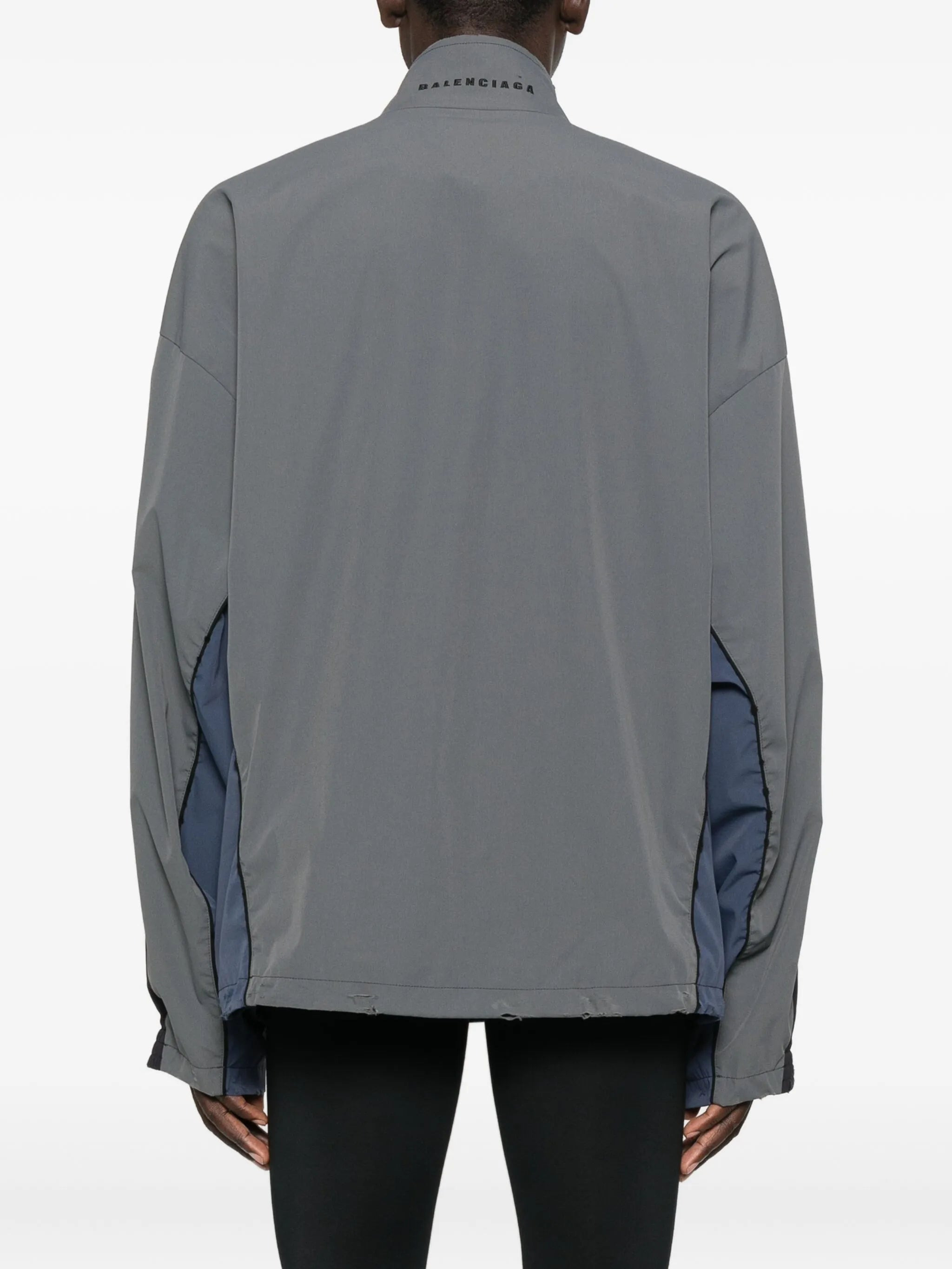 Balenciaga 50/50 Panelled Zip-up Jacket - 4