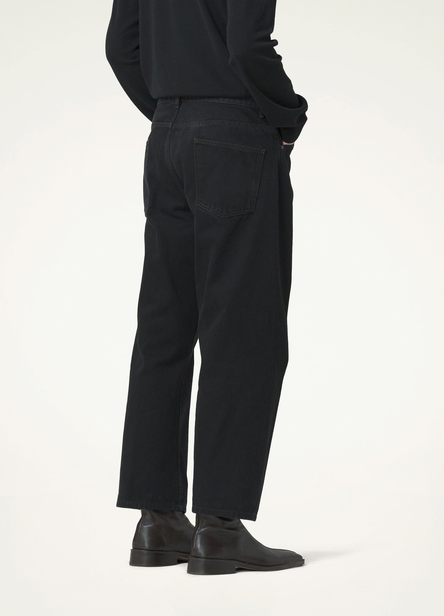 CURVED 5 POCKET PANTS - 4