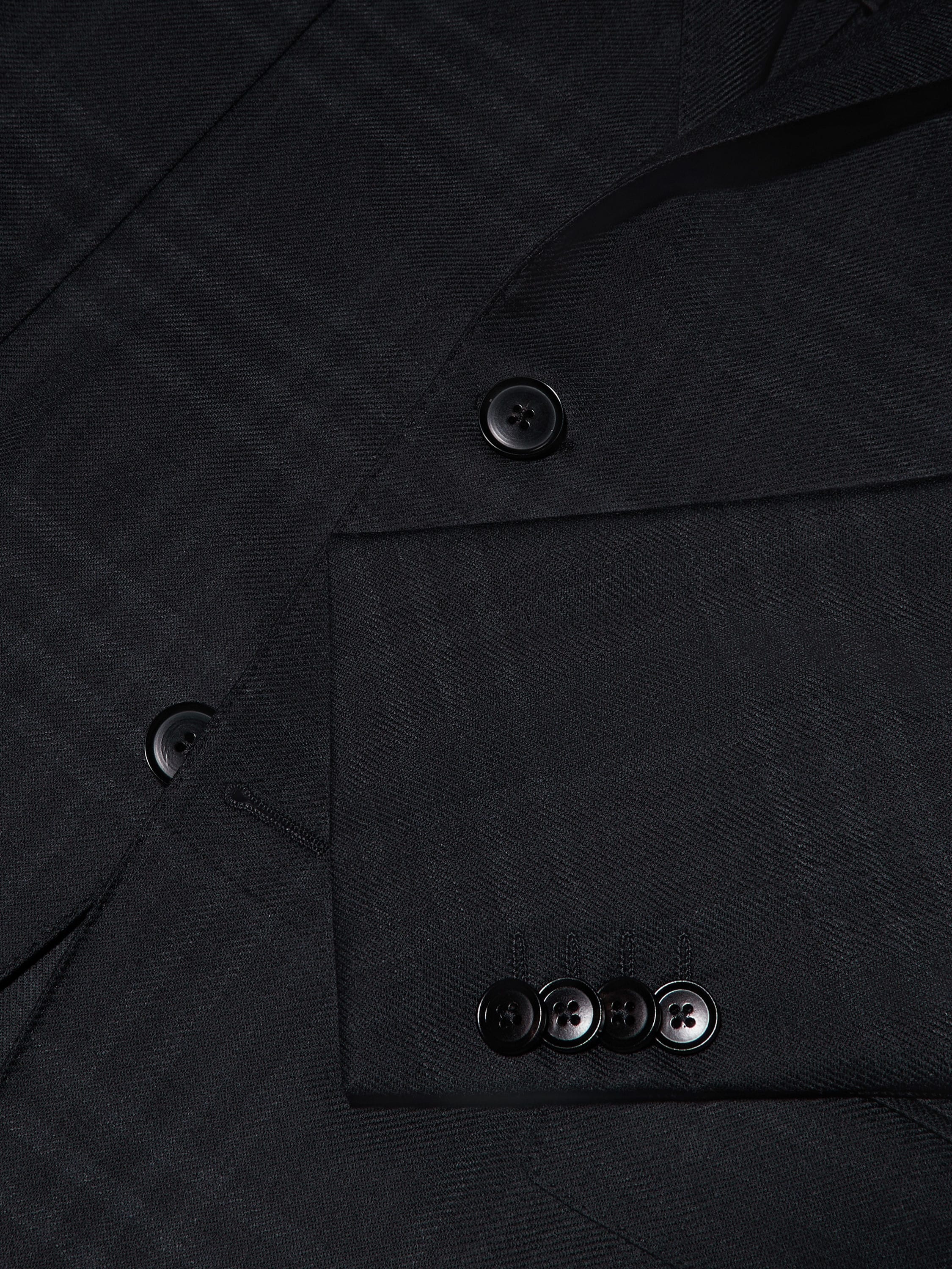 BLACK AND DARK GREY 15MILMIL15 WOOL JACKET - 3