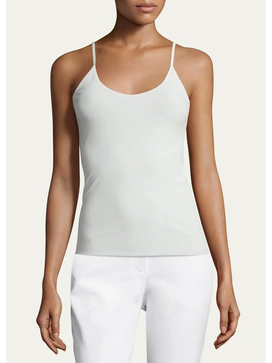 Mesh Jersey V-Neck Tank - 1