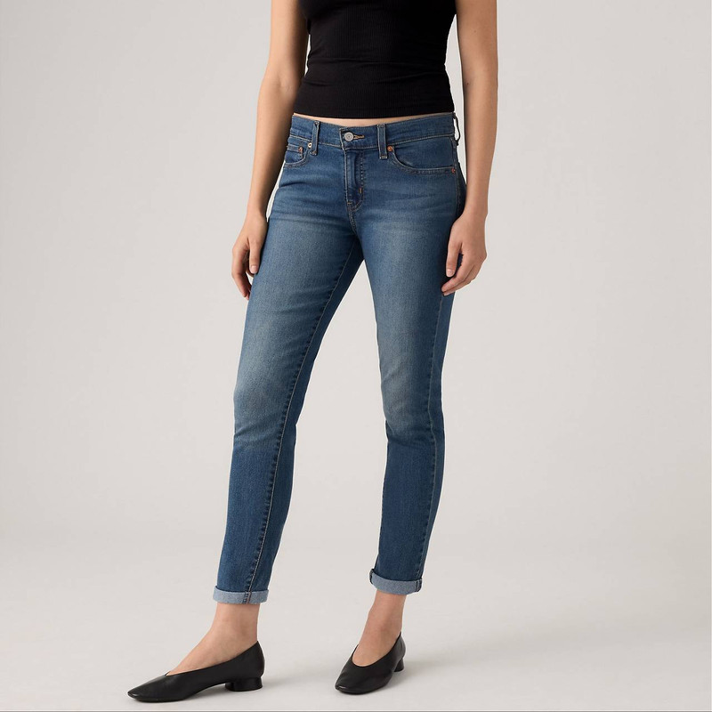 MID RISE BOYFRIEND WOMEN'S JEANS 6