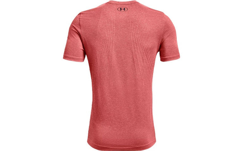 Under Armour Men's Under Armour Rush Seamless Training Sports Round Neck Short Sleeve Red 1361130-690 outlook
