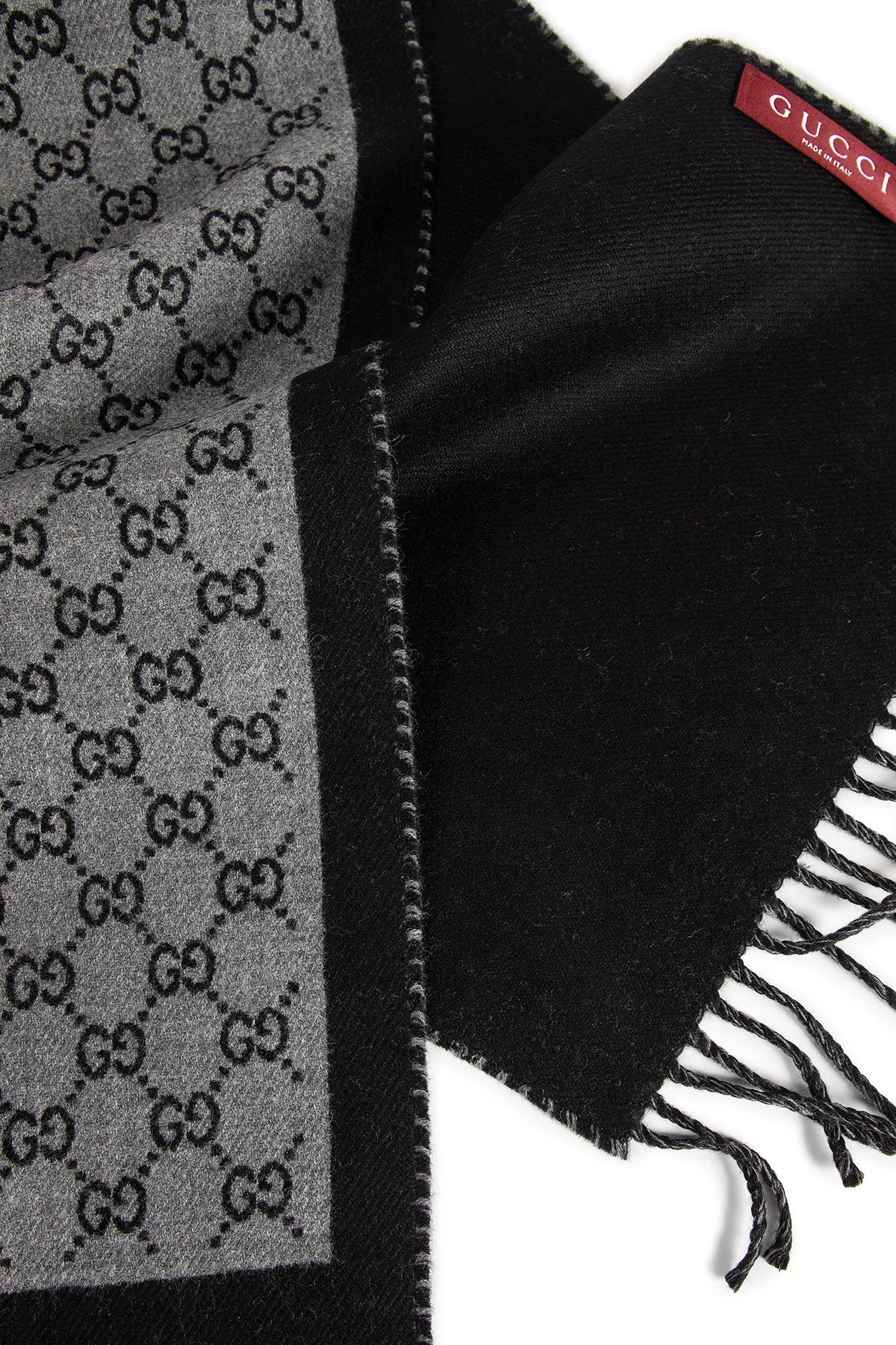 Gg Jacquard Wool Scarf - 2