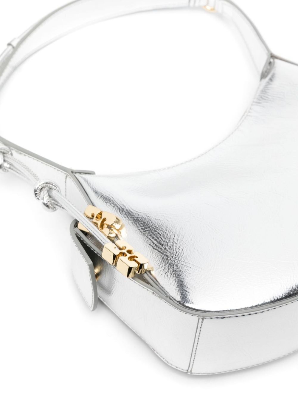Swing metallic shoulder bag - 4