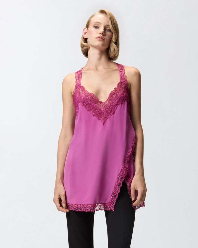 PINKO LACE LINGERIE TOP outlook