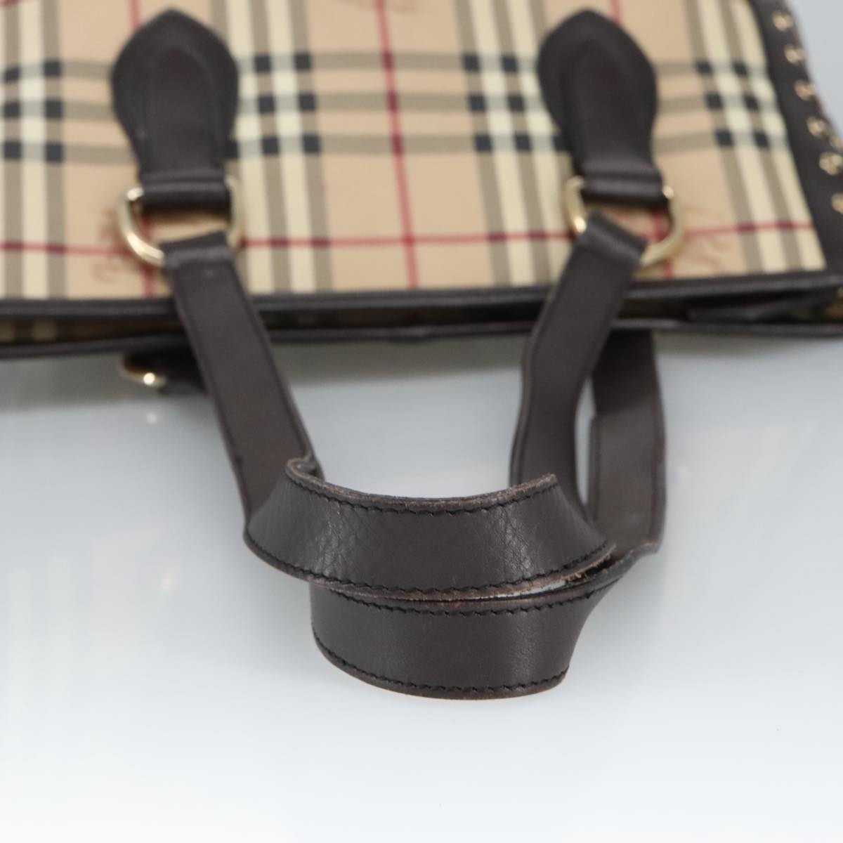 Burberry Nova Check Shoulder Bag Pvc Beige - 7