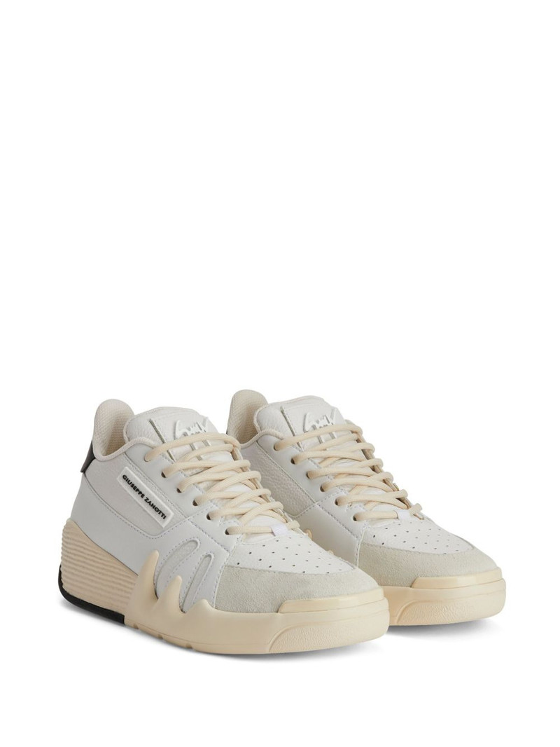 Giuseppe Zanotti Talon panelled leather sneakers outlook