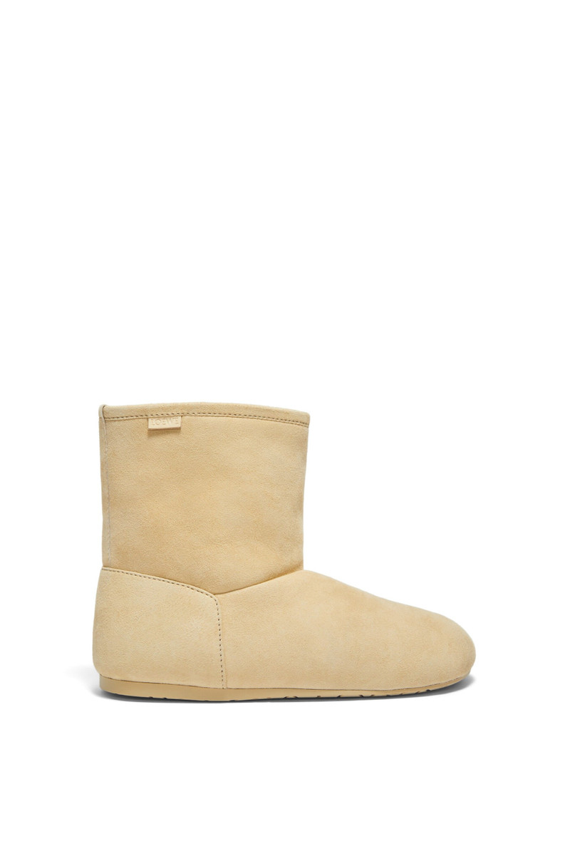 Lago boot in suede and shearling 1