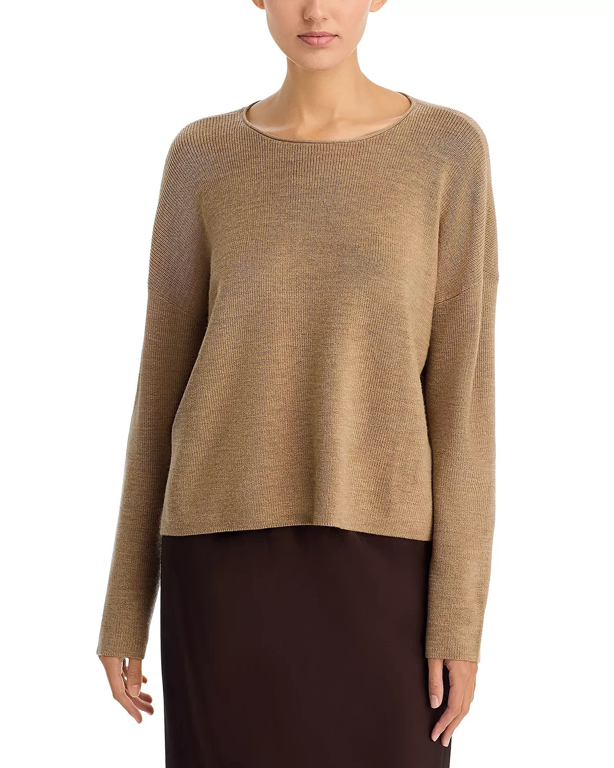 Crewneck Wool Sweater - 1