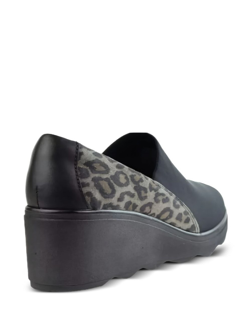 leopard print wedge sandals 3