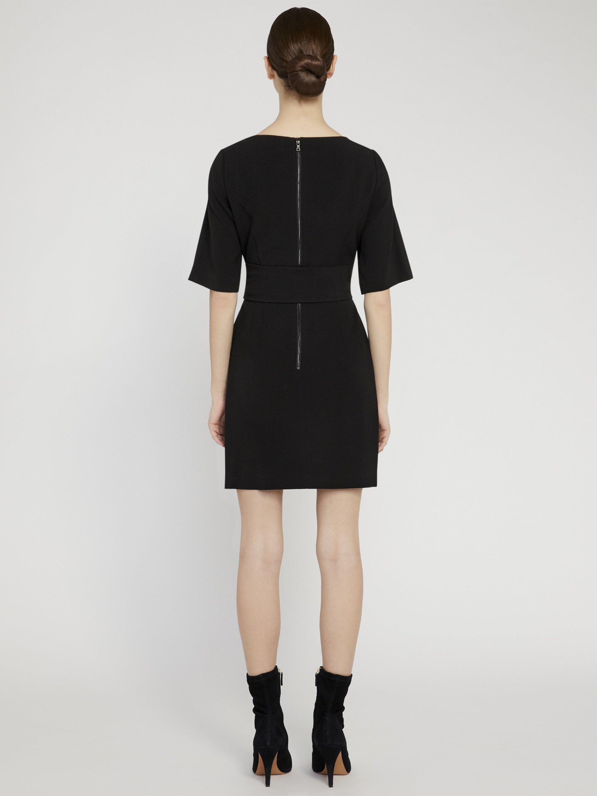 VIRGIL BOAT NECK MINI DRESS - 3