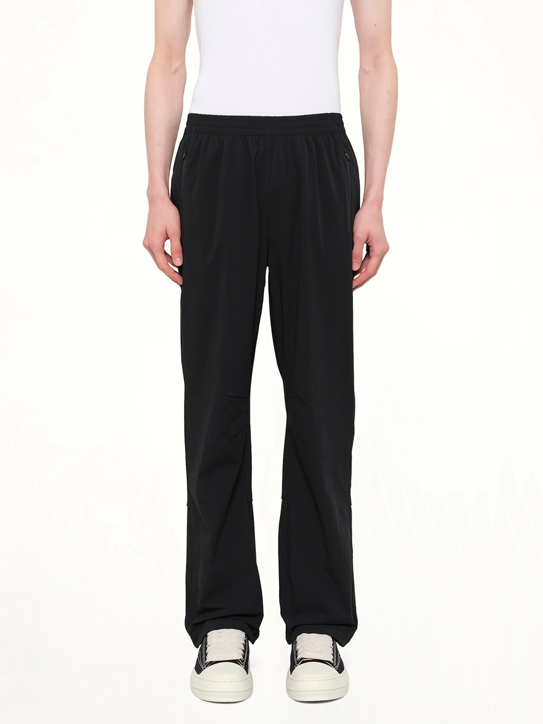 Team 247 Straight Leg Track Pant in Jet Black - 1