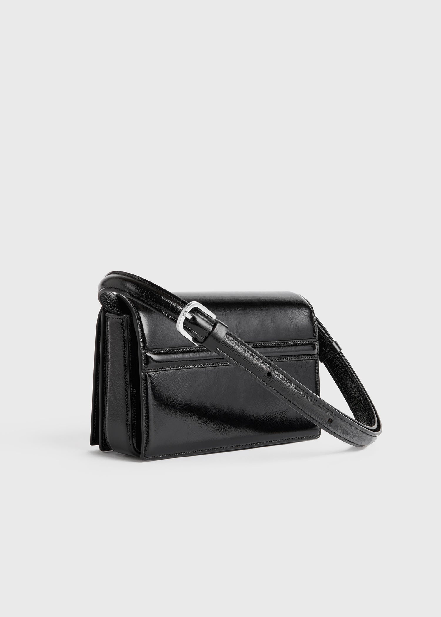 Mini T-Flap Naplack bag black - 7