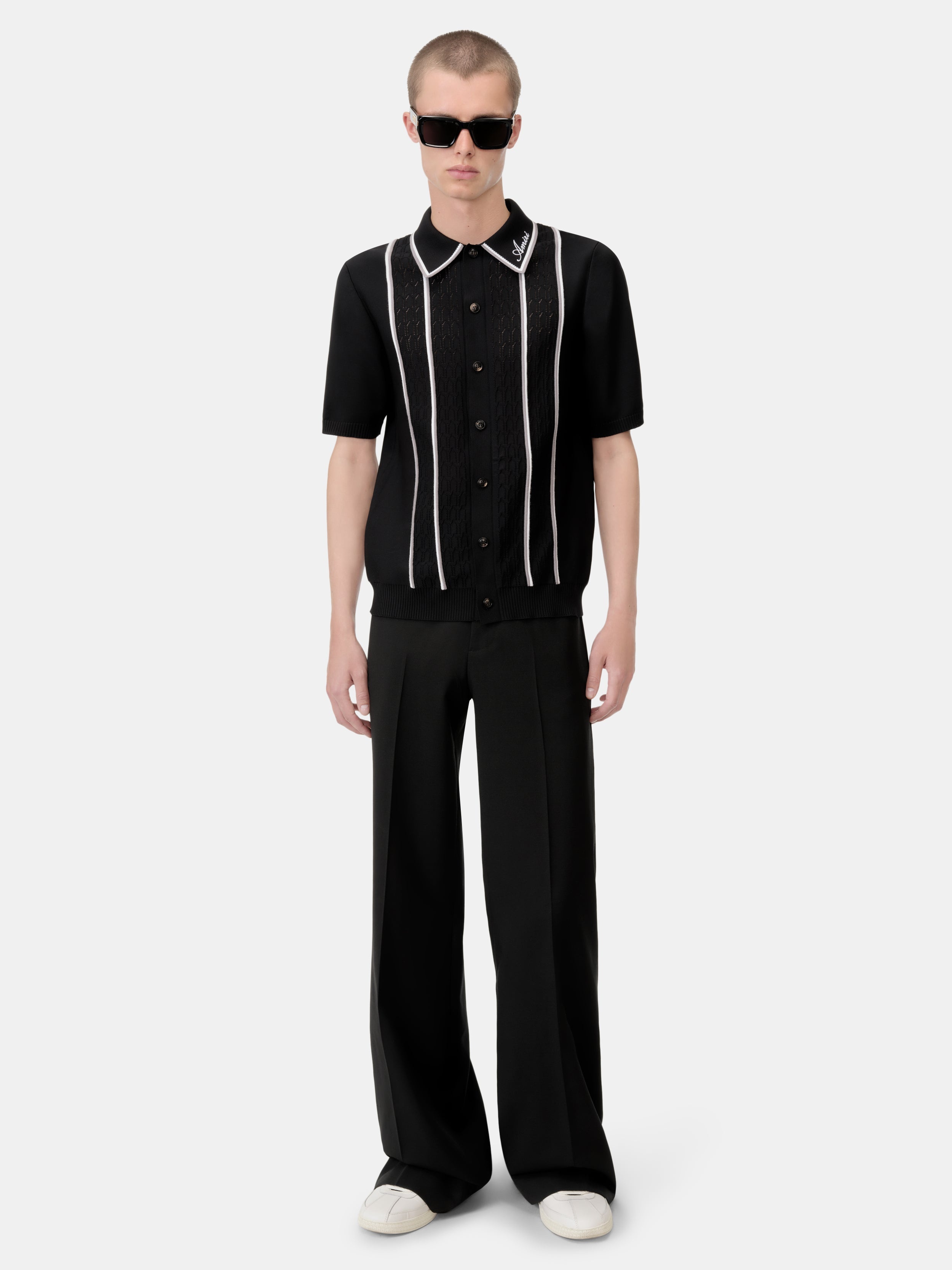AMIRI SCRIPT STRIPE SHIRT - 3