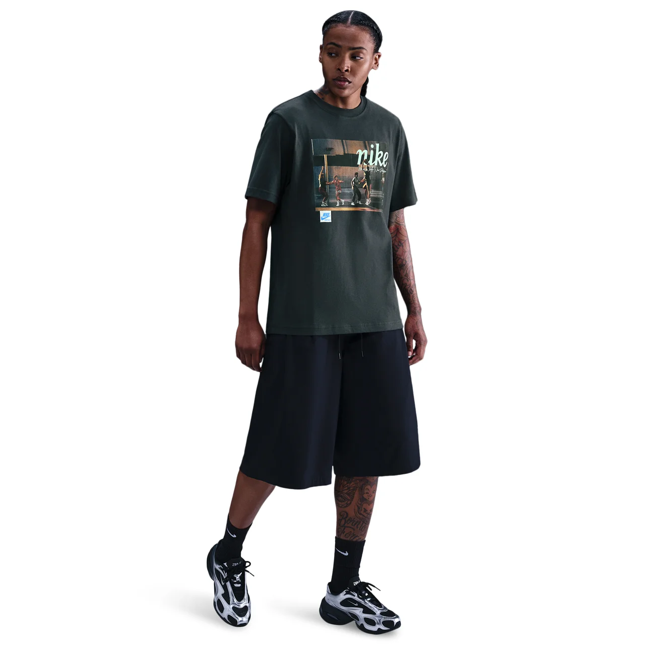 Nike Womens Nike BB Photo T-Shirt - 1