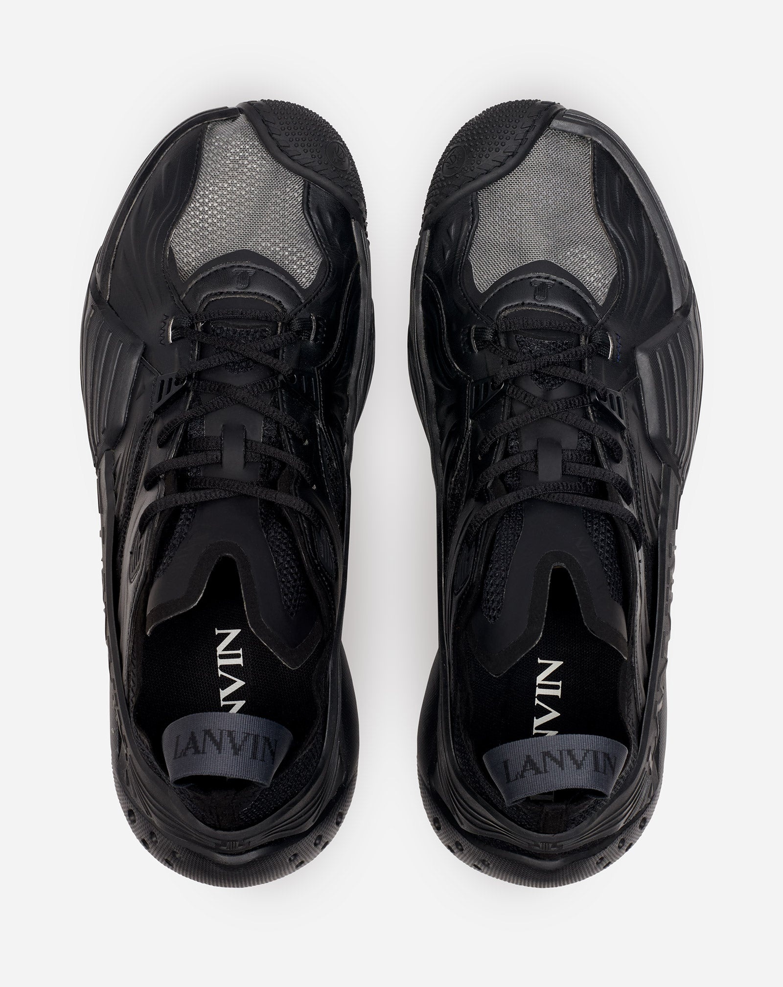 【Lanvin】 Flash-X mesh-paneledスニーカー Flash-X mesh-paneled sneakers in white - Lanvin | Mytheresa