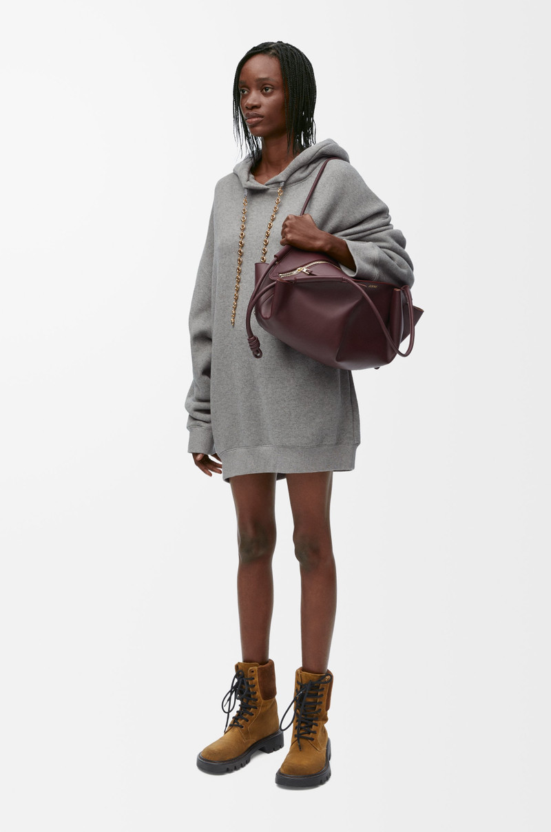 Loewe Chain hoodie in cotton and cashmere outlook