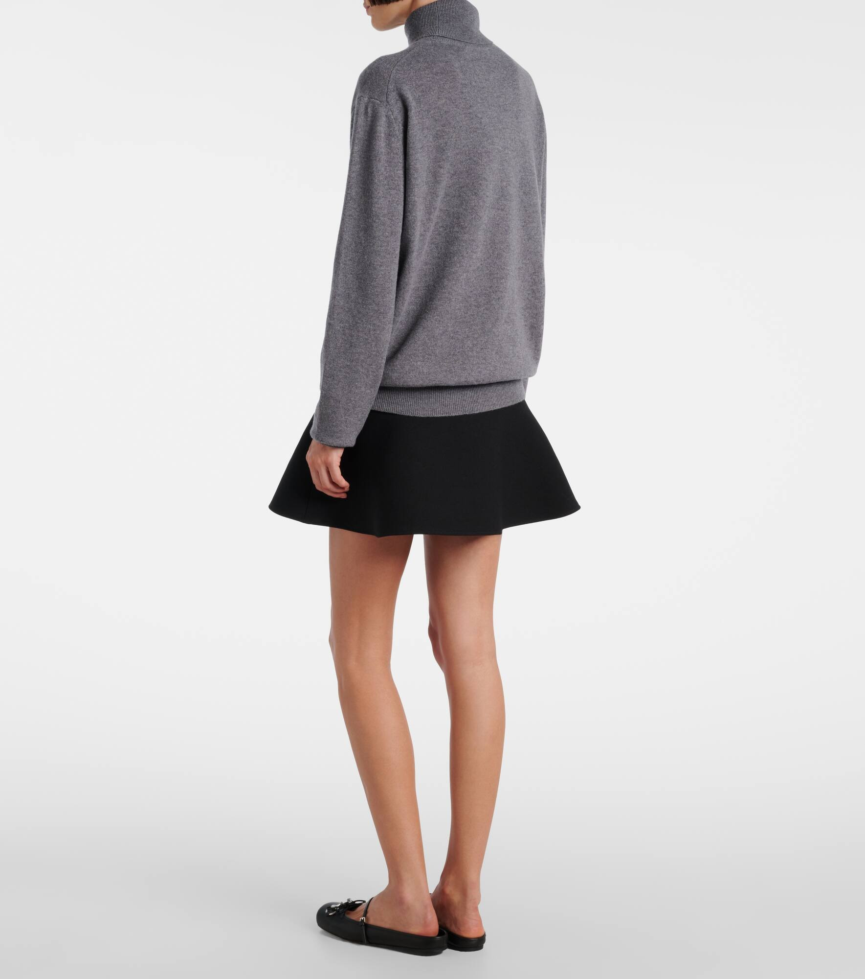 Cashmere turtleneck sweater - 3